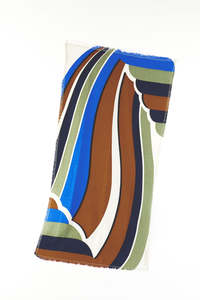 Beach Towels: Blue La Vague Beach Towel