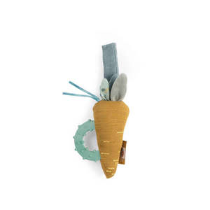 Carrot Teething Rattle