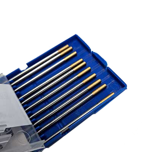 Tig Welding: GOLD Tip Lanthanated Tungsten 2.4mm Duroweld