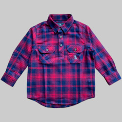 Boys: Dusty Kids - FLANNEL - RED