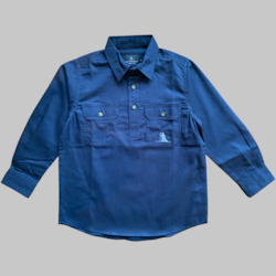 Boys: Dusty Kids - WORK SHIRT - DARK NAVY