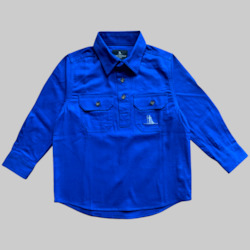 Boys: Dusty Kids - WORK SHIRT - COBALT BLUE