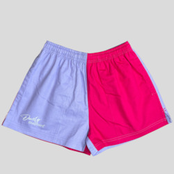 Pants: Work Shorts - Lilac and Pink