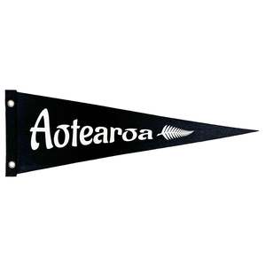 Aotearoa Pennant Maori word for New Zealand | Travel Felt Pennant Flag Banner | &hellip;