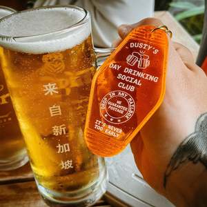 Accessories: Day Drinking Social Club Motel Keychain