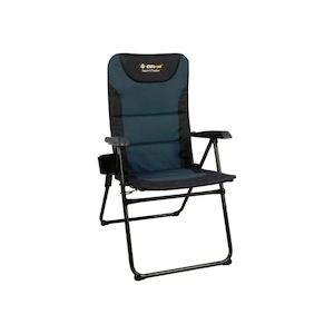 Camp Furniture: OZTrail Resort 5 Position Arm Chair