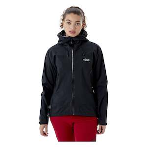 Rain Jackets: Rab Women's Downpour Plus 2.0 Waterproof Jacket