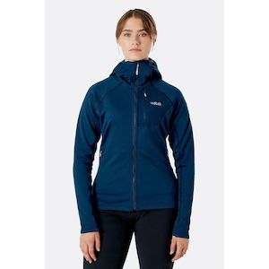 Fleece Jackets: Womens Rab Superflux Hoody