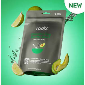 Dehydrated Meals: Radix Ultra 800 Plant-Based Chipotle Lime Burrito Bowl