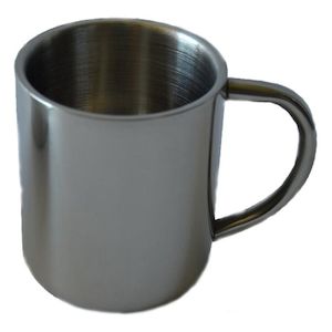 Domex Double Wall Stainless Steel Mug (350ml)