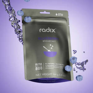 Dehydrated Meals: Radix Ultra 800 Blueberry