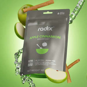 Dehydrated Meals: Radix Ultra 800 Apple Cinnamon