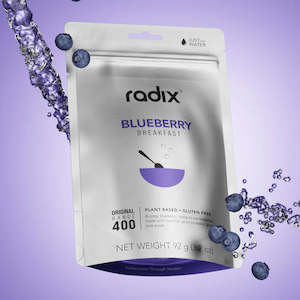 Dehydrated Meals: Radix Original 400 Blueberry