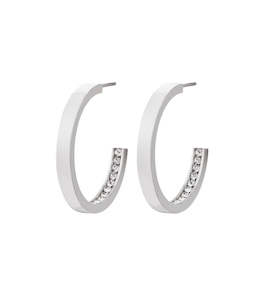Monaco: Monaco Earrings Small Steel