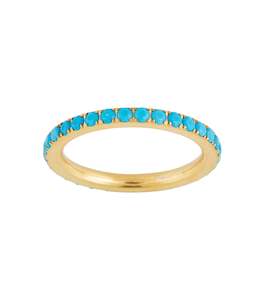 Glow: Glow Ring Turquoise Gold