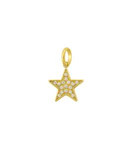 Charms: Charm Star Sparkle Gold
