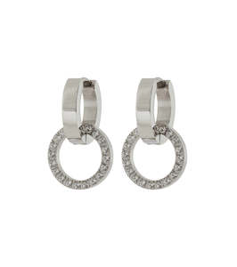 Eternal Orbit Earrings Steel
