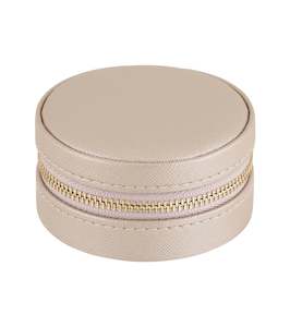 Jewellery Boxes: JEWELLERY TRAVEL CASE S LIGHT CLAY
