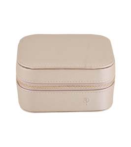 JEWELLERY TRAVEL CASE L LIGHT CLAY
