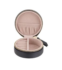 Jewellery Boxes: Jewellery Travel Case S Black
