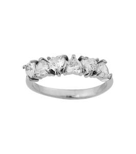 Let Curiosity Lead: SWEETHEART RING MULTI STEEL