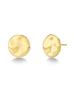 Flowy Studs Gold