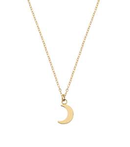 Bright Night Necklace Short Gold