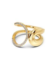 Rings: Plie Ring Gold