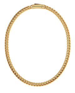 Chains: Spiga Chain Necklace Gold