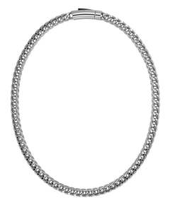 Spiga Chain Necklace Steel