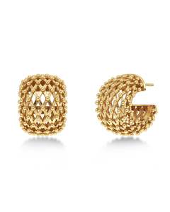 Hoop Earrings Nz: Viva Hoops S Gold