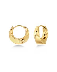 Hoop Earrings Nz: Helix Hoops S Gold