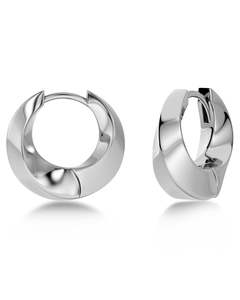 Hoop Earrings Nz: Helix Hoops L Steel