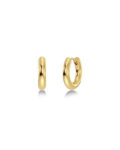 Hoop Earrings Nz: Chunky Hoops S Gold