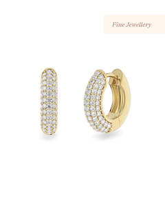 Hoop Earrings Nz: Luxe Hoops Gold