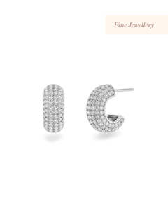 Hoop Earrings Nz: Luxe Creoles Silver