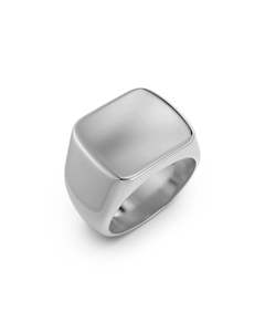Graduation: Ellis Signet Ring Steel