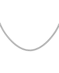 Charms: Curb Chain Wide 45 cm Steel
