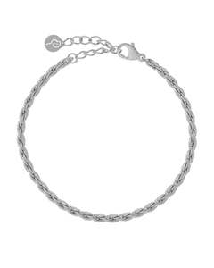Bracelets: Rope Chain Bracelet Steel