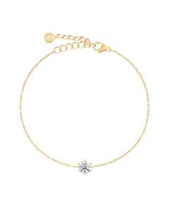 Bracelets: Crown Bracelet Gold