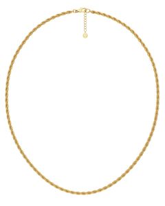 Rope Chain Necklace Gold