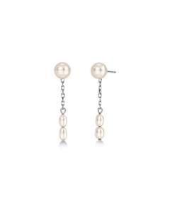 Earrings: Breeze Earrings Silver