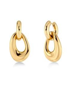 Earrings: Azura Earrings Gold