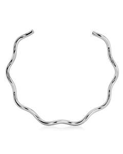 Necklaces: Spiral Collier Silver