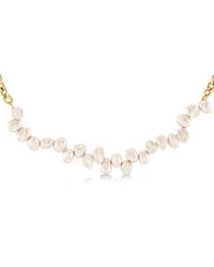 Necklaces: Breeze Necklace Multi Chain Gold