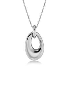 Necklaces: Azura Necklace L Silver