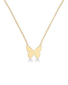 Necklaces: PAPILLON NECKLACE GOLD