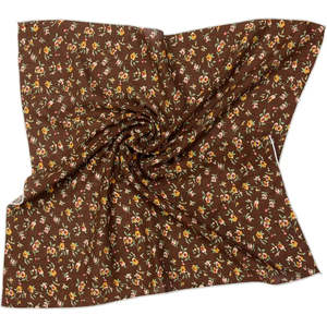 Scarves: Sarah Cotton Scarf – Brown
