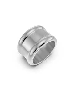 Fashion Rings: Frame Silver Ring