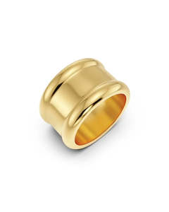 Fashion Rings: Frame Gold Ring